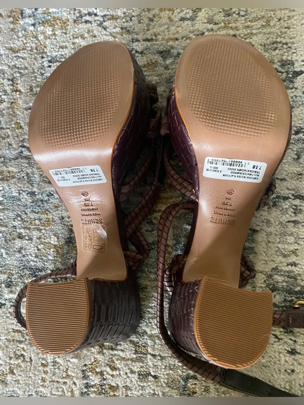 Schutz Kareena Woven Platform - Picture 5 of 6